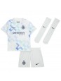 Inter Milan Denzel Dumfries #2 Replika Borta Kläder Barn 2025-26 Kortärmad (+ byxor)